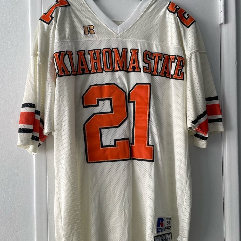 Russel Athletic Barry Sandrers Oklahoma State jersey